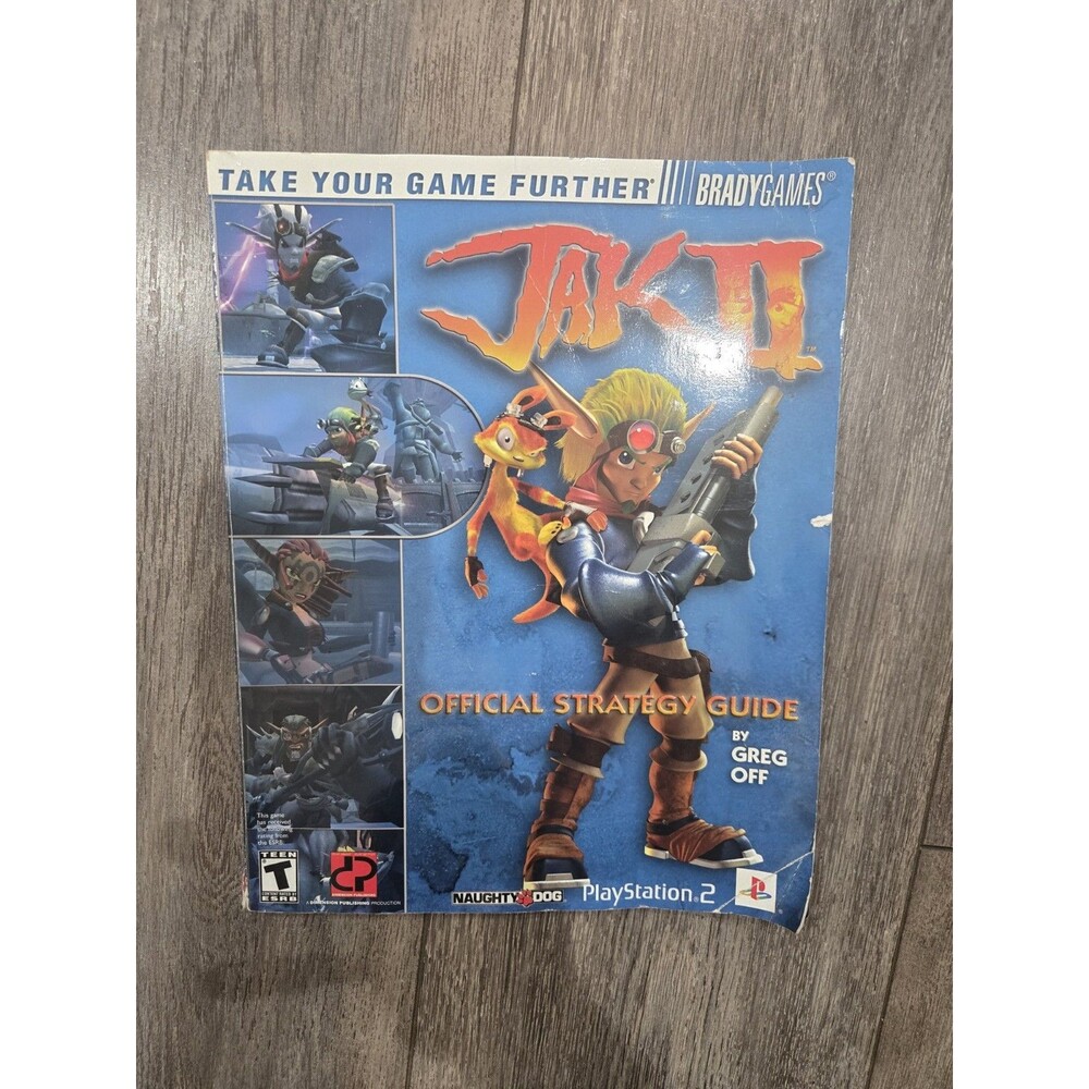 VTG 2003 Jak II Official Strategy Guide BradyGames PS2 Greg Off PlayStation 2